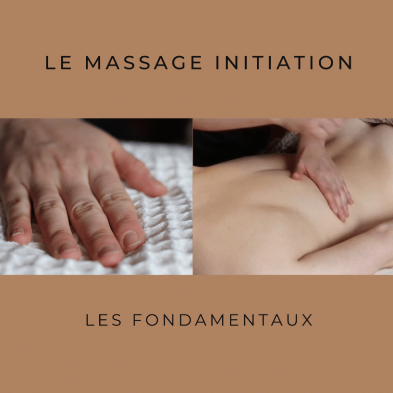 Les fondamentaux du massage de bien-être - manoeuvres de massage classique - apprendre a masser