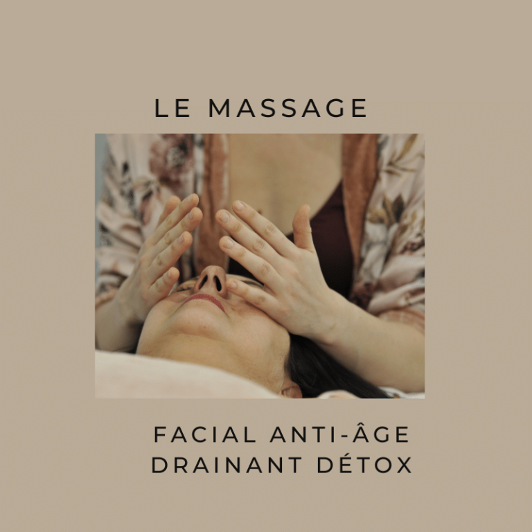 Le massage anti-âge drainant détoxifiant - fanny massage