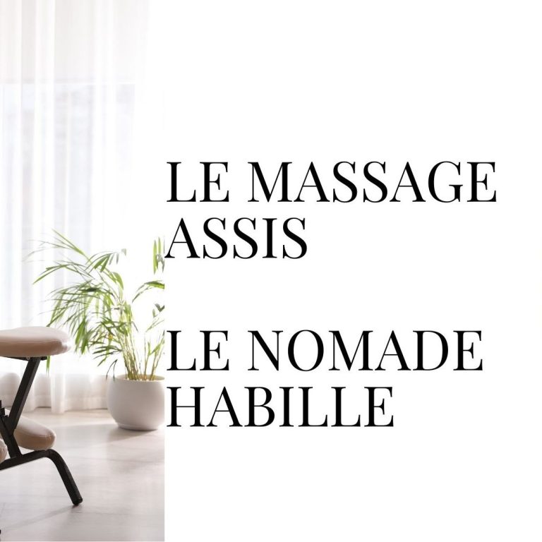 le massage assis sur chaise 